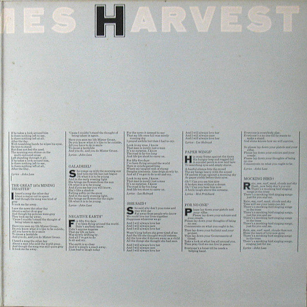 Barclay James Harvest : Live (2xLP, Album)