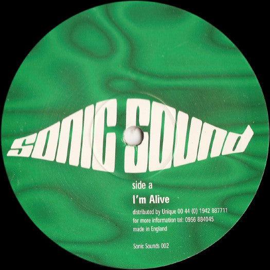 Sonic Sound : I'm Alive (12")