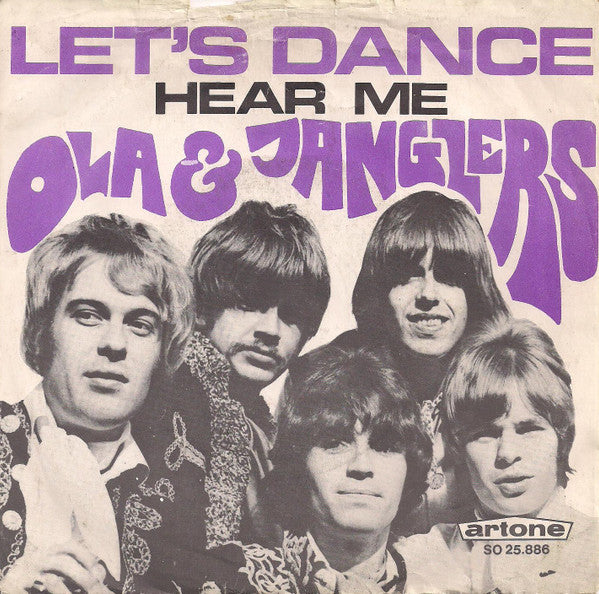 Ola & The Janglers : Let's Dance / Hear Me (7", Single)