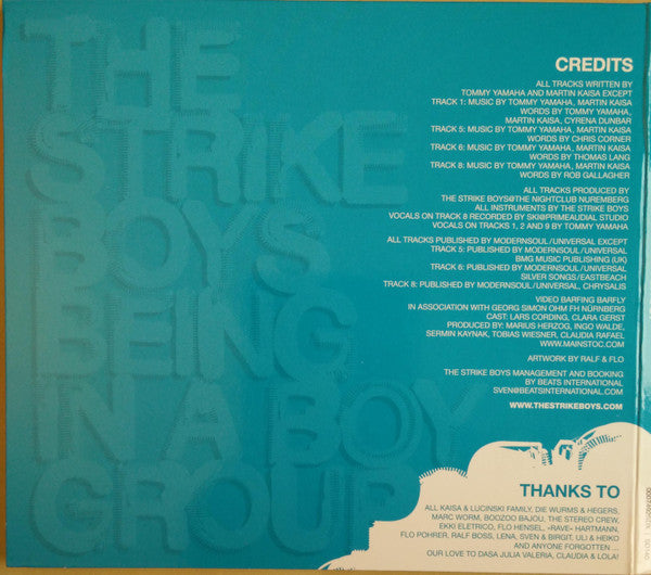 The Strike Boys : Being In A Boygroup (CD, Enh)