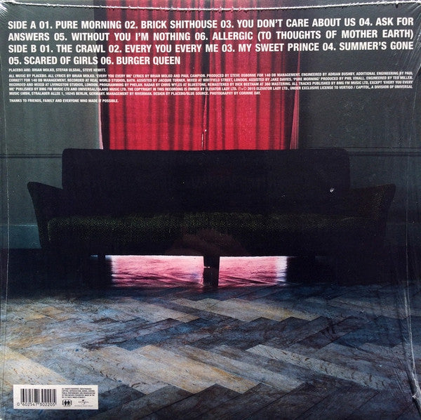 Placebo : Without You I'm Nothing (LP, Album, Ltd, RE, RM, Yel)