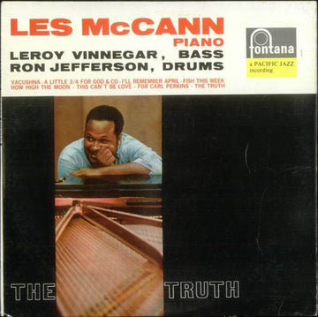 Les McCann : The Truth (LP, Album, Mono)