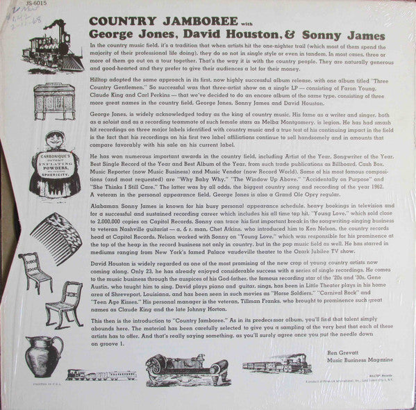 Various : Country & Western Jamboree (LP, Album)