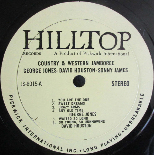 Various : Country & Western Jamboree (LP, Album)