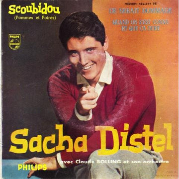 Sacha Distel Avec Claude Bolling Et Son Orchestre : Scoubidou (Pommes Et Poires) (7", EP)