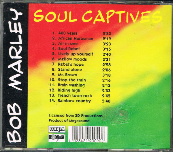 Bob Marley : Soul Captives (CD, Comp)
