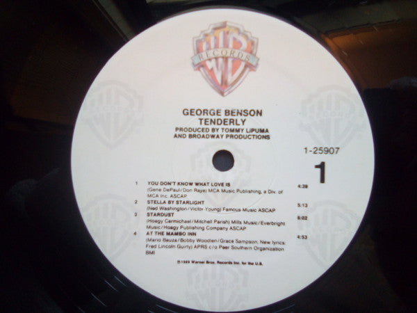 George Benson : Tenderly (LP, Album)