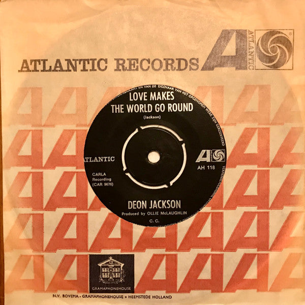 Deon Jackson : Love Makes The World Go Round / You Said You Loved Me (7", Single, 4-P)