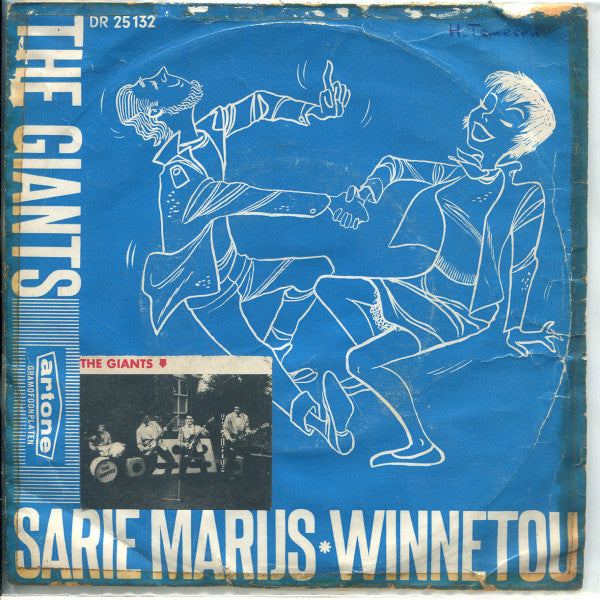 Willy And His Giants : Sarie Marijs (7", Single, Blu)