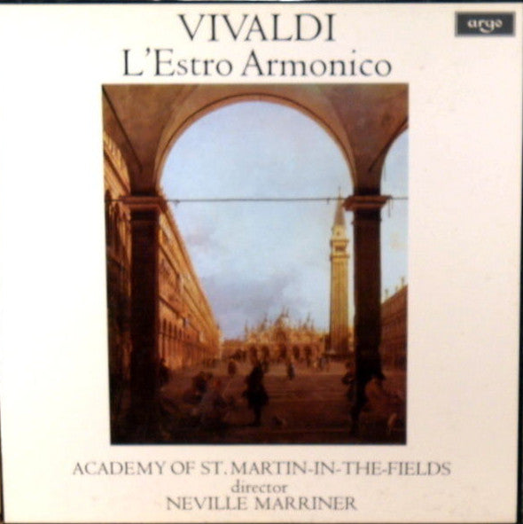 Antonio Vivaldi, The Academy Of St. Martin-in-the-Fields , Director Sir Neville Marriner : L'Estro Armonico (2xLP + Box)