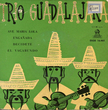 Trio Guadalajara : Ave Maria Lola (7", EP, blu)