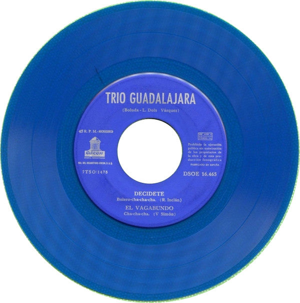 Trio Guadalajara : Ave Maria Lola (7", EP, blu)