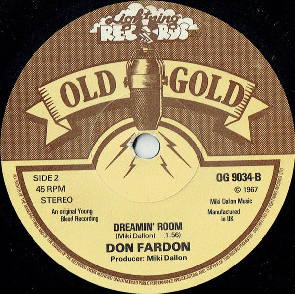 Don Fardon : Indian Reservation (7", RE)