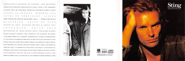 Sting : ...Nada Como El Sol (Selecciones Especiales En Espanol Y Portugues) (CD, MiniAlbum)