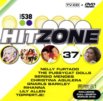 Various : Radio 538 Hitzone 37 (CD, Comp + DVD-V, Comp, PAL)