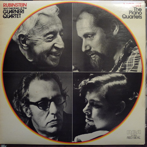 Arthur Rubinstein And Guarneri Quartet, Wolfgang Amadeus Mozart : The Piano Quartets (LP)