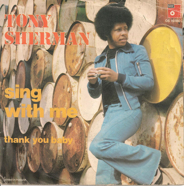 Tony Sherman : Sing With Me (7", Single)
