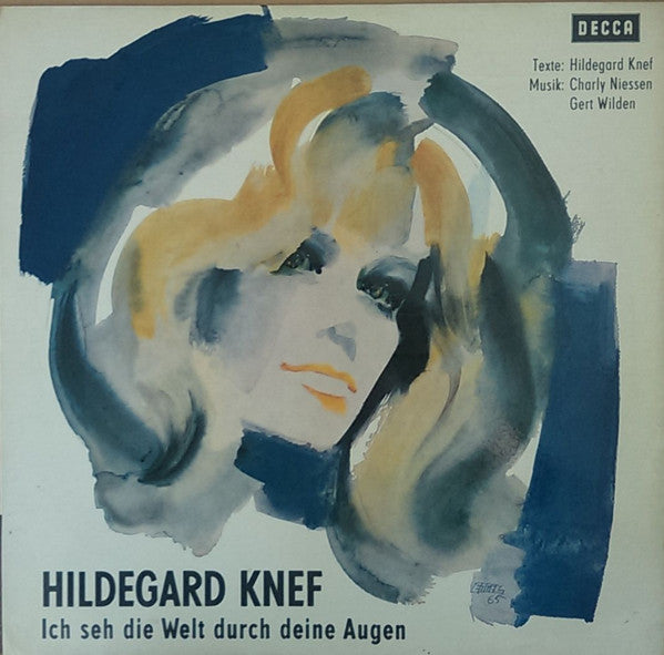 Hildegard Knef : Ich Seh Die Welt Durch Deine Augen (LP, Album, RE)