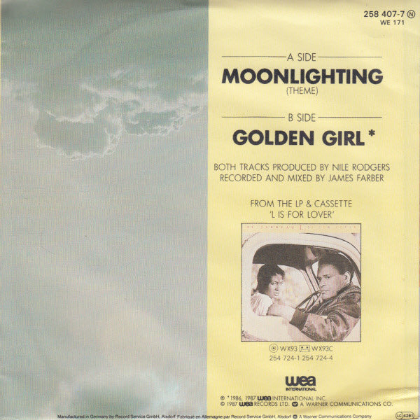 Al Jarreau : Moonlighting (7", Single)