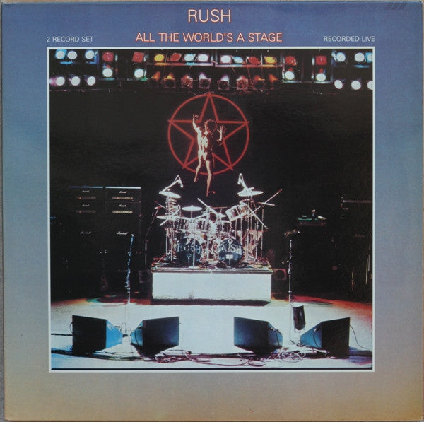 Rush : All The World's A Stage (2xLP, Album, Gat)