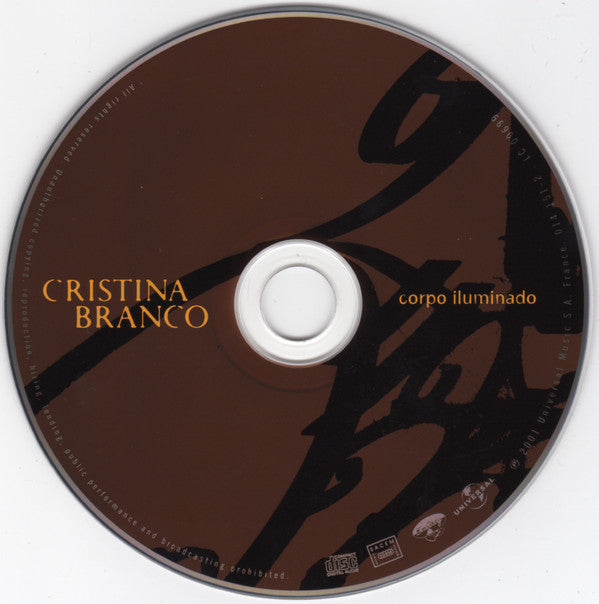 Cristina Branco : Corpo Iluminado (CD, Album)