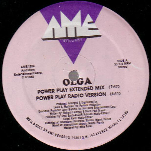 Olga (3) : Power Play (12")