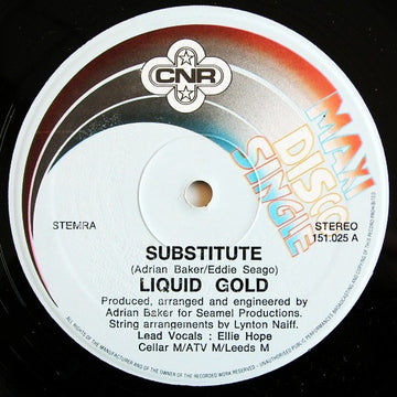 Liquid Gold : Substitute (12", Maxi)