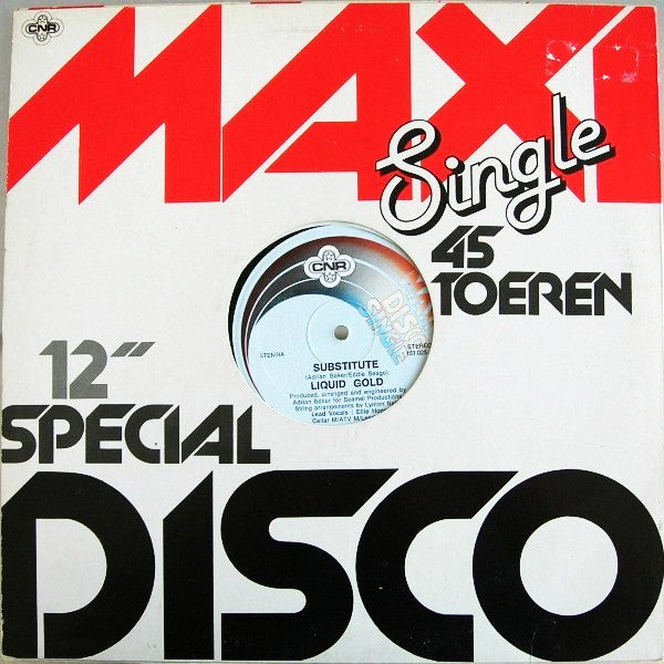 Liquid Gold : Substitute (12", Maxi)