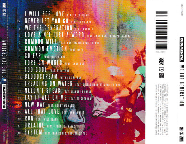 Rudimental : We The Generation (CD, Album, Dlx)