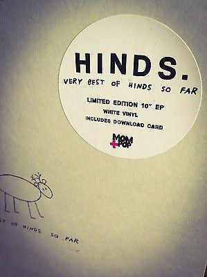 Hinds : Very Best Of Hinds So Far (10", EP, Comp, Ltd, Num, Whi)