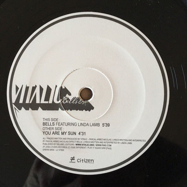 Vitalic : Bells EP (12", EP)