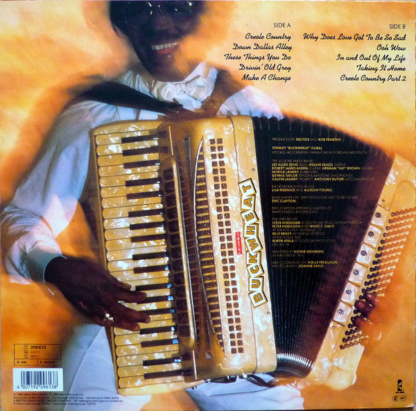 Buckwheat Zydeco : Taking It Home (LP, Album)