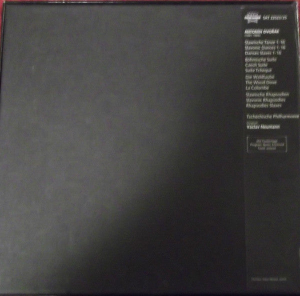 Antonín Dvořák - The Czech Philharmonic Orchestra, Václav Neumann : Slawische Tänze 1-16 / Böhmische Suite / Czech Suite / Die Waldtaube / Slawische Rhapsodien (3xLP, Album + Box)