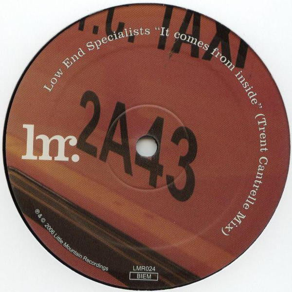 Low End Specialists : It Comes From Inside (12")