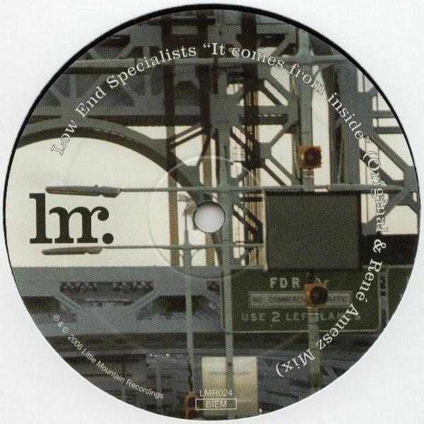 Low End Specialists : It Comes From Inside (12")