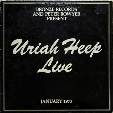 Uriah Heep : Uriah Heep Live (2xLP, Album, RE, Pal)