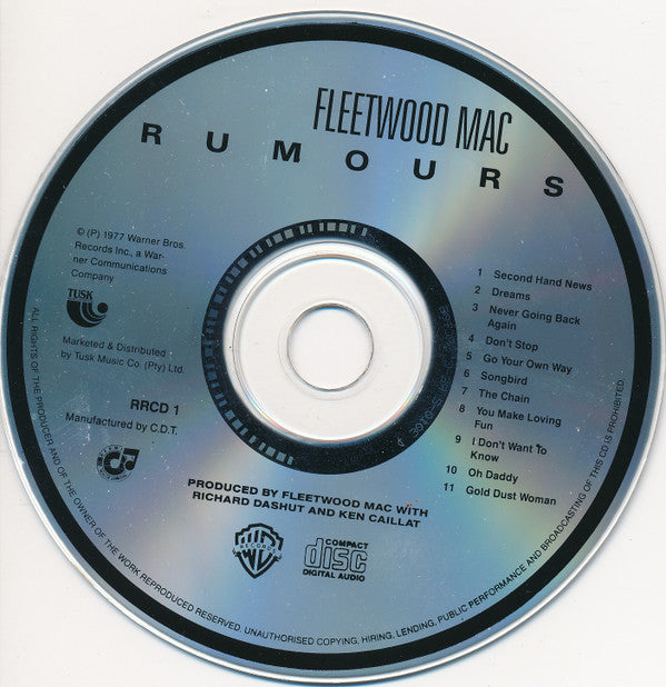 Fleetwood Mac : Rumours (CD, Album, RE)