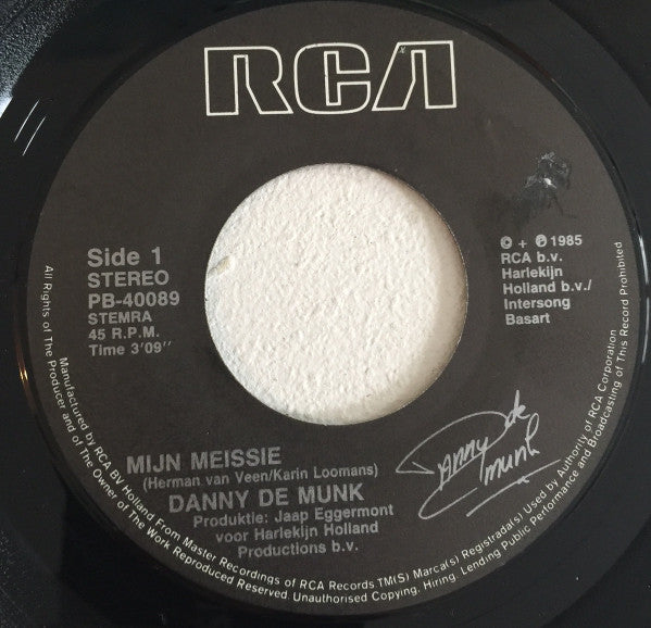 Danny de Munk : Mijn Meissie (7")