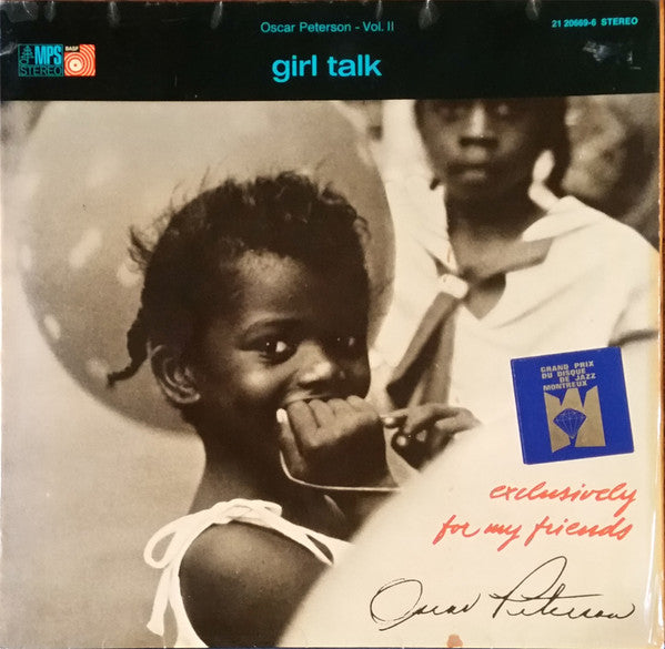 Oscar Peterson : Girl Talk (LP, Album, RE)