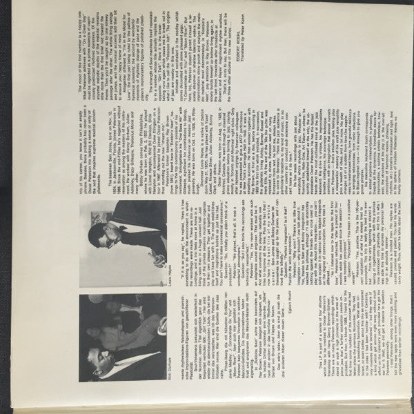 Oscar Peterson : Girl Talk (LP, Album, RE)