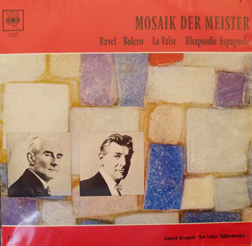 Maurice Ravel, Leonard Bernstein, New York Philharmonic : Bolero • La Valse • Rhapsodie Espagnole (LP)