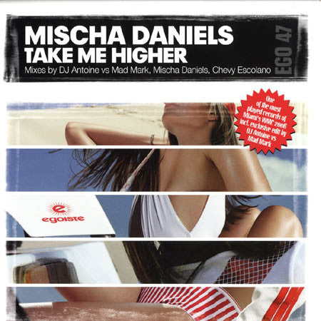 Mischa Daniëls : Take Me Higher (12")