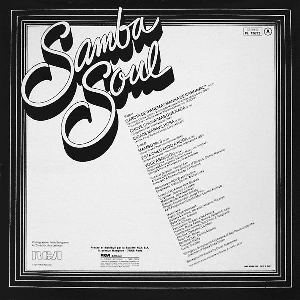 Samba Soul : Samba Soul (LP, Album)