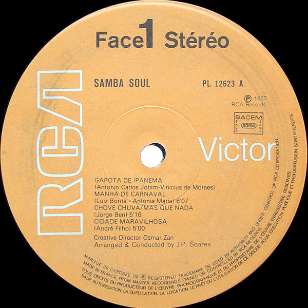 Samba Soul : Samba Soul (LP, Album)