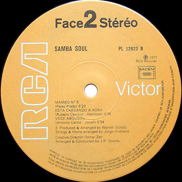 Samba Soul : Samba Soul (LP, Album)