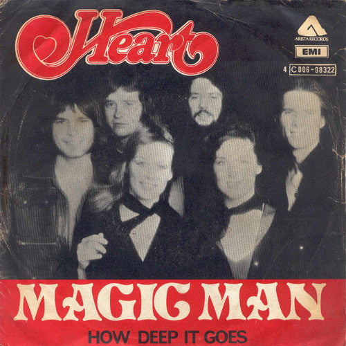 Heart : Magic Man (7", Single)