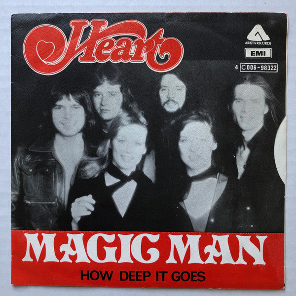 Heart : Magic Man (7", Single)
