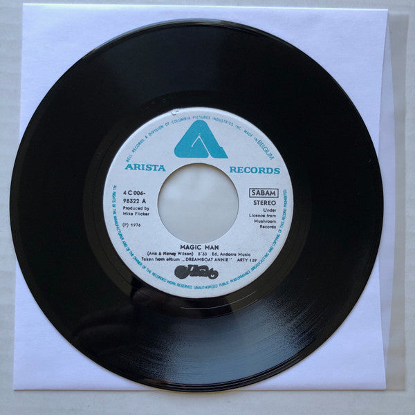 Heart : Magic Man (7", Single)