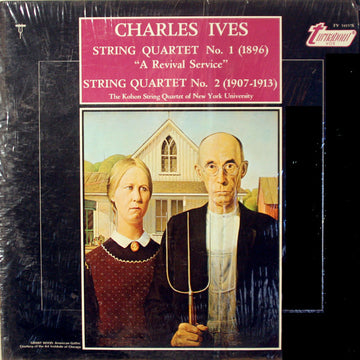 Charles Ives - The Kohon String Quartet : String Quartet No. 1 "A Revival Service" /  String Quartet No. 2 (LP, RE)