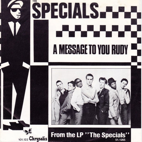 The Specials : A Message To You Rudy (7", Single, Gre)